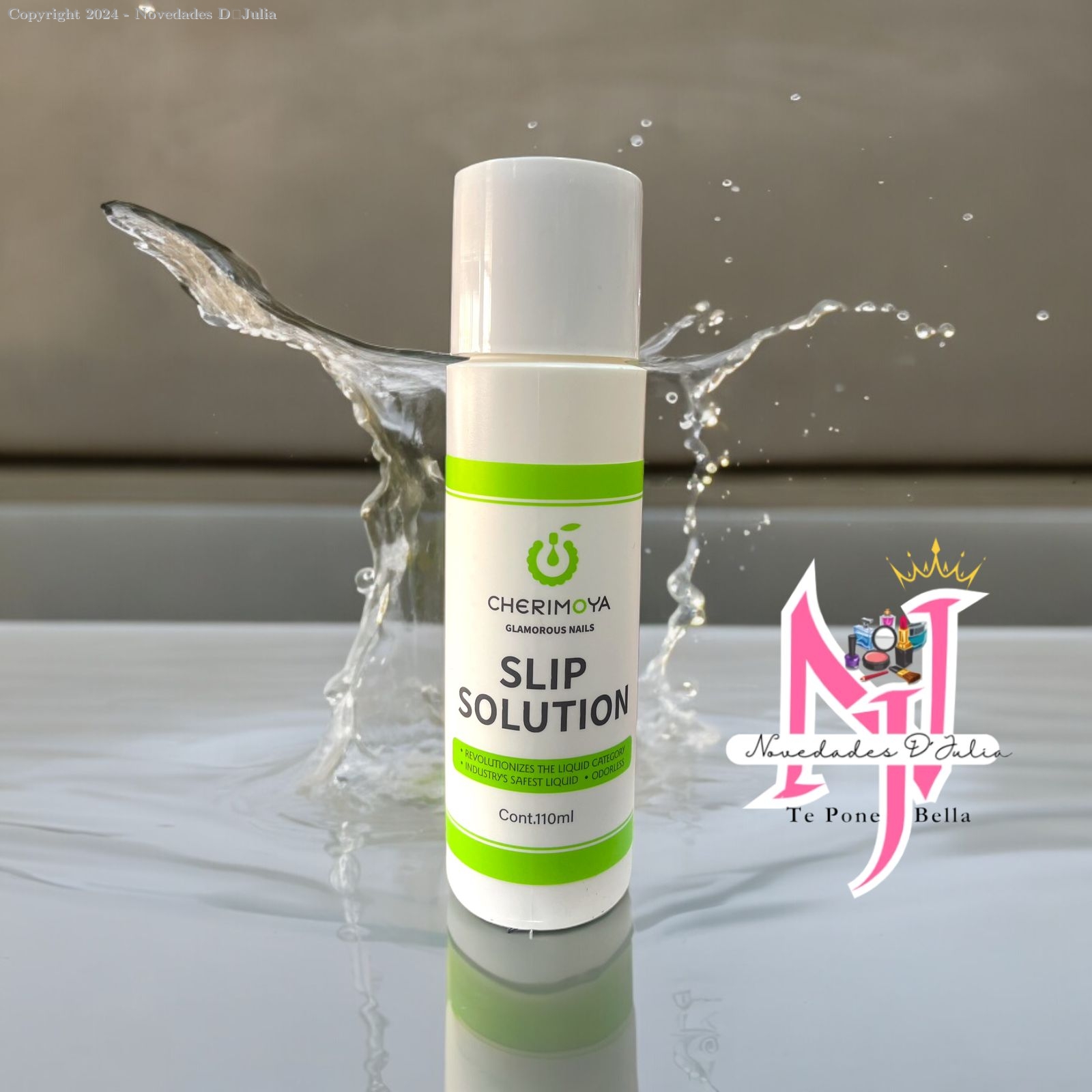 SLIP SOLUTION diluyente para poly gel CHERIMOYA