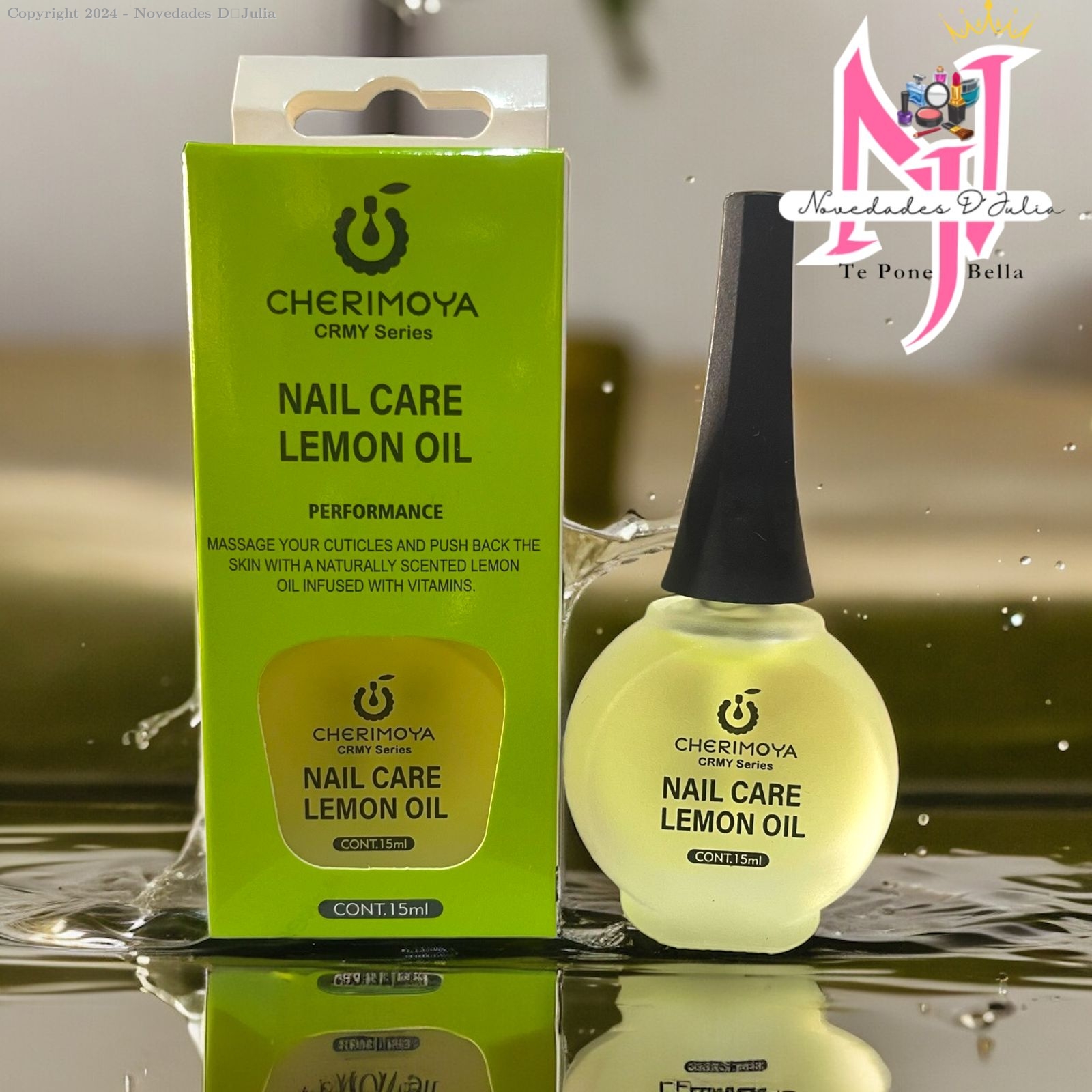 Aceite de Cutícula de Limón 15ml CHERIMOYA