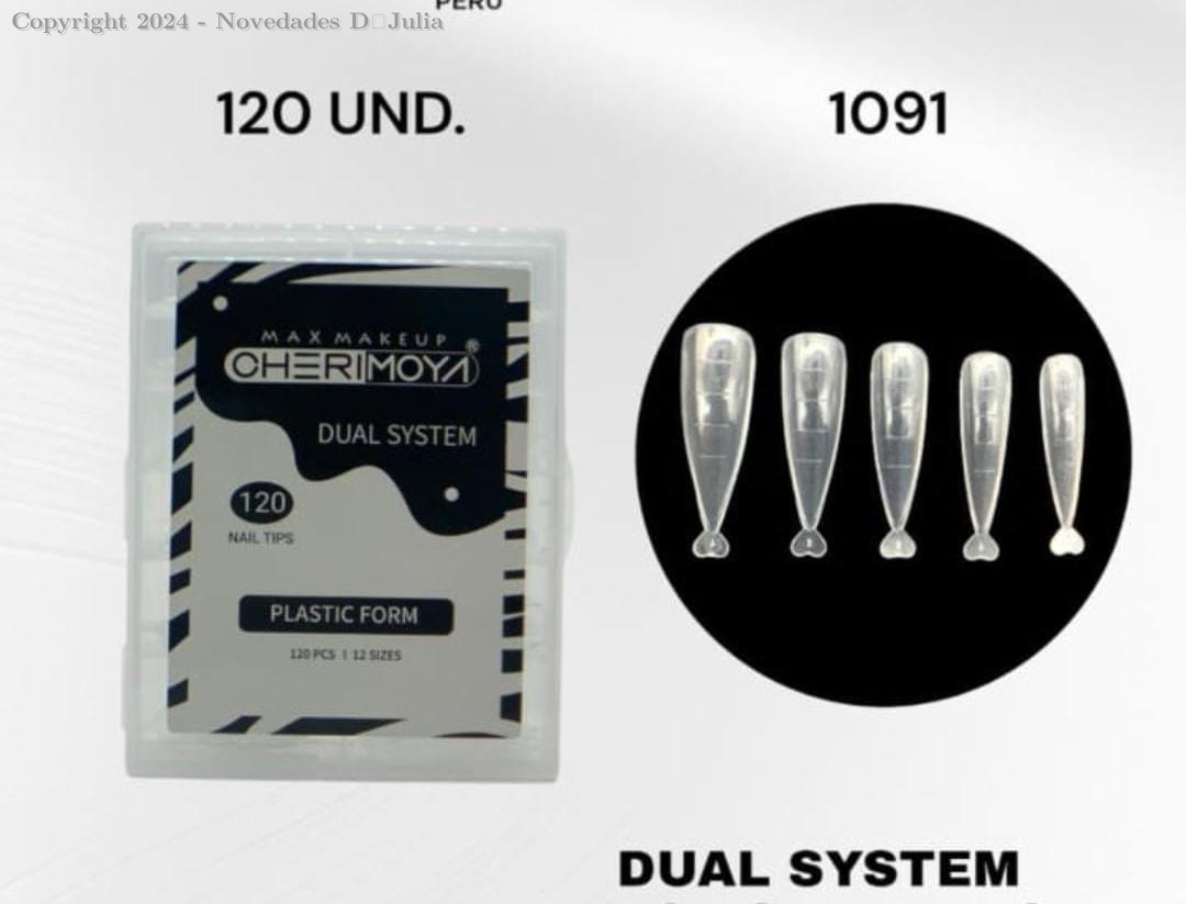 Uñas Dual System Cherimoya X 120 