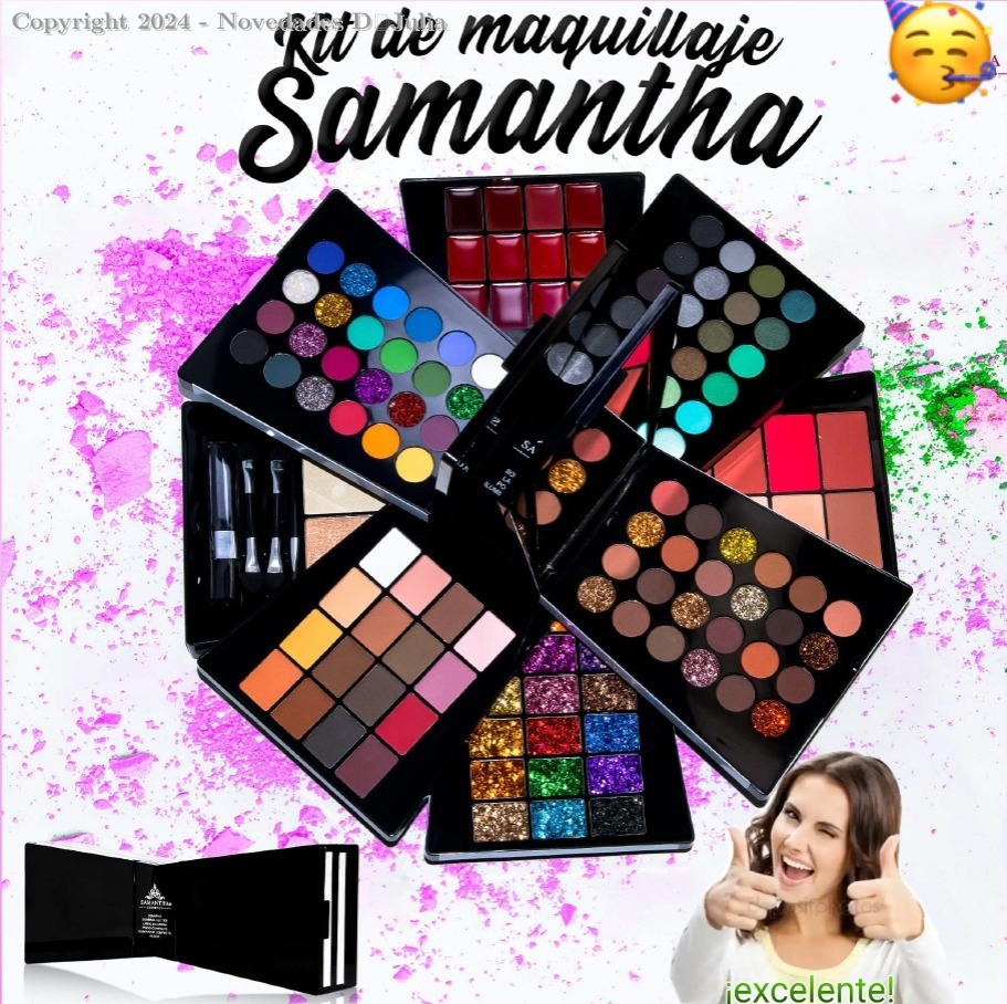 Kit de Maquillaje de 132 Samantha