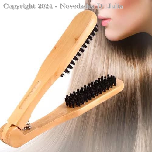 Cepillo Para planchar Cabello 2 EN 1 JM1033