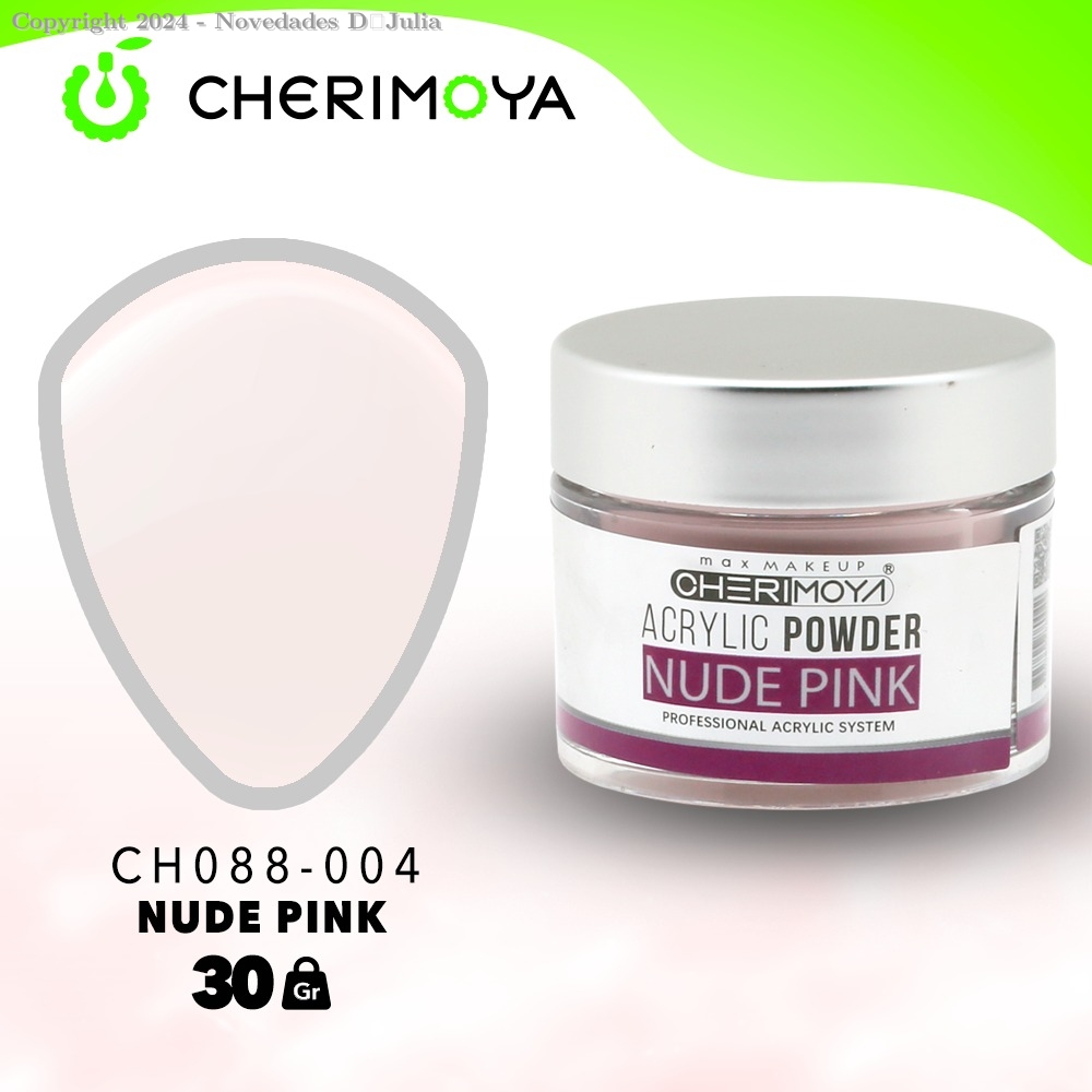 Polvo Acrílico NUDE PINK de 30g CHERIMOYA