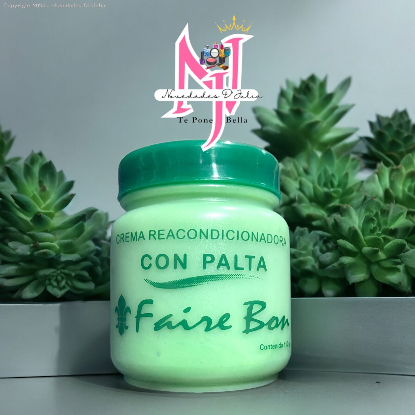 Crema Reacondicionadora Con PALTA 110g 
