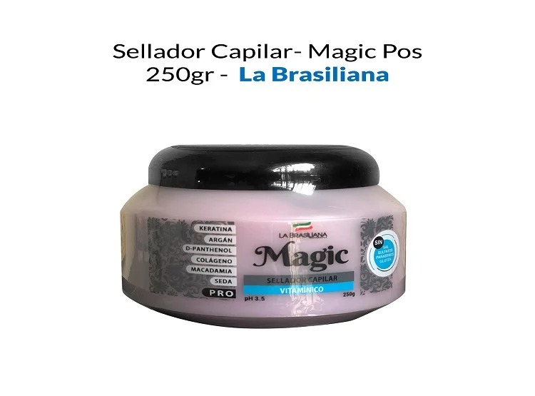 SELLADOR CAPILAR LA BRASILIANA 250G MAGIC POS