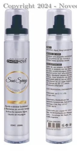 SANI SPRAY SANITIZANTE CHERIMOYA 120ML