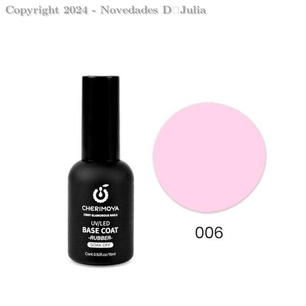 Base Rubber 006 Rosado - CHERIMOYA