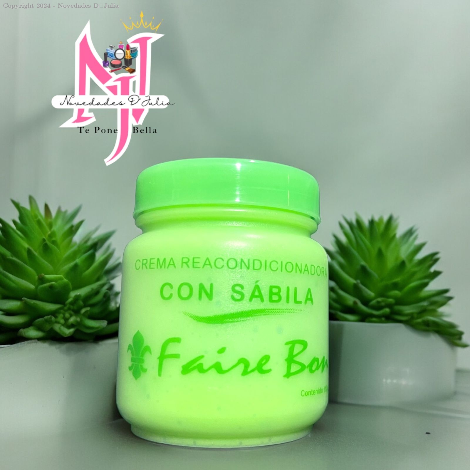 Crema Reacondicionadora Con SÁBILA 110g 