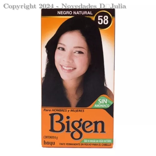 BIGEN Negro Natural 58
