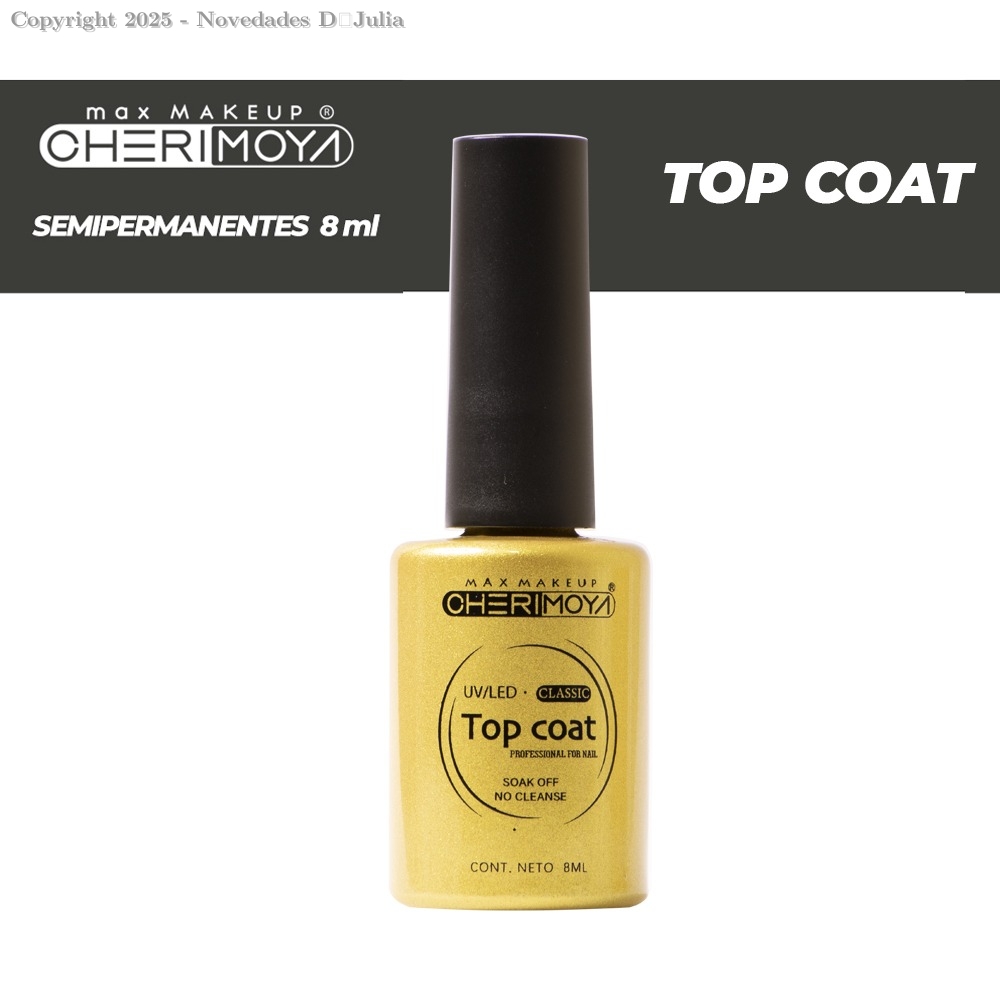 Top Coat 8ml CHERIMOYA