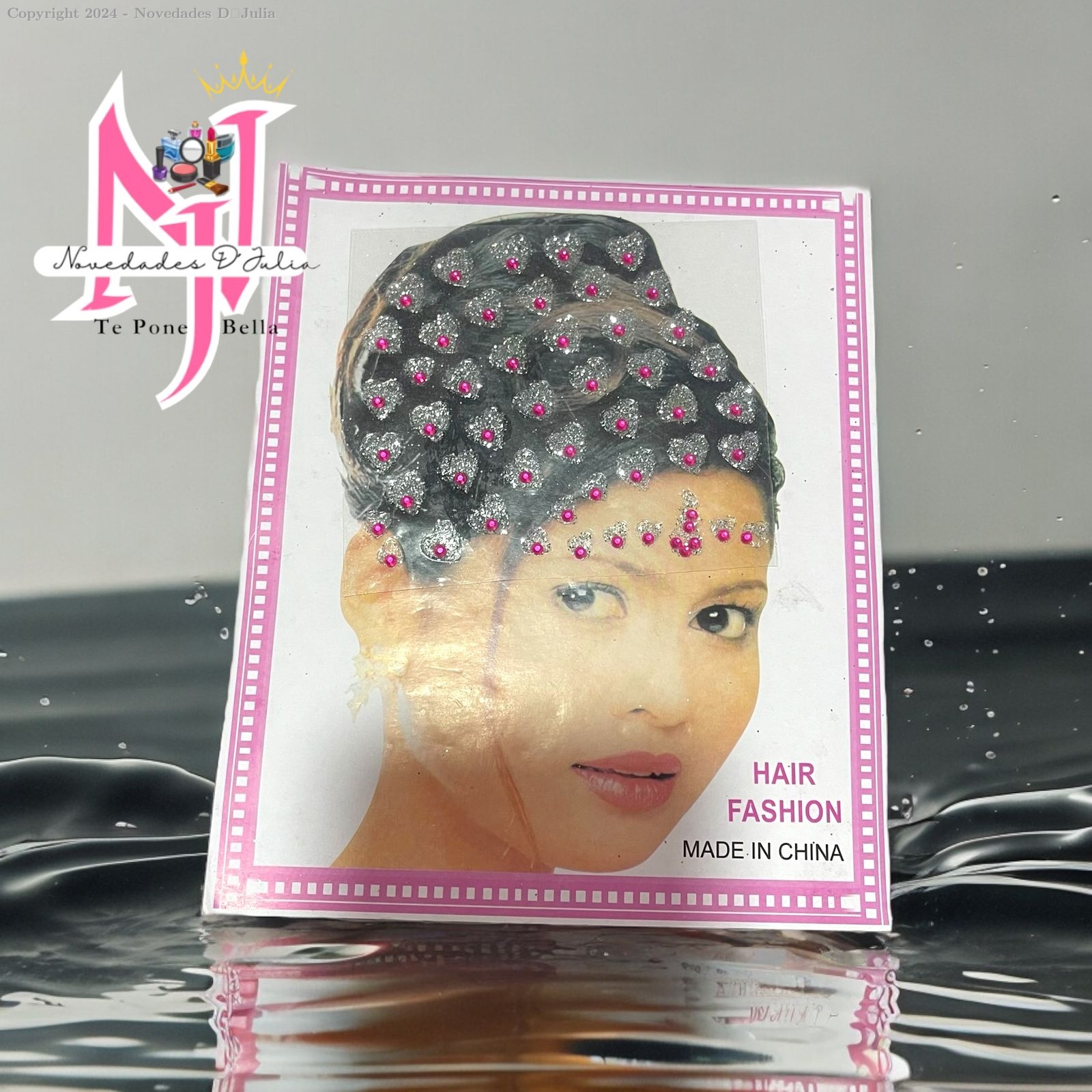 Stikers para el pelo modelo Corazón