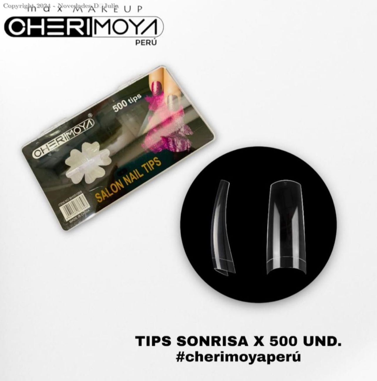 Tips Sonrisa  Cherimoya X 500 Und  COD1069