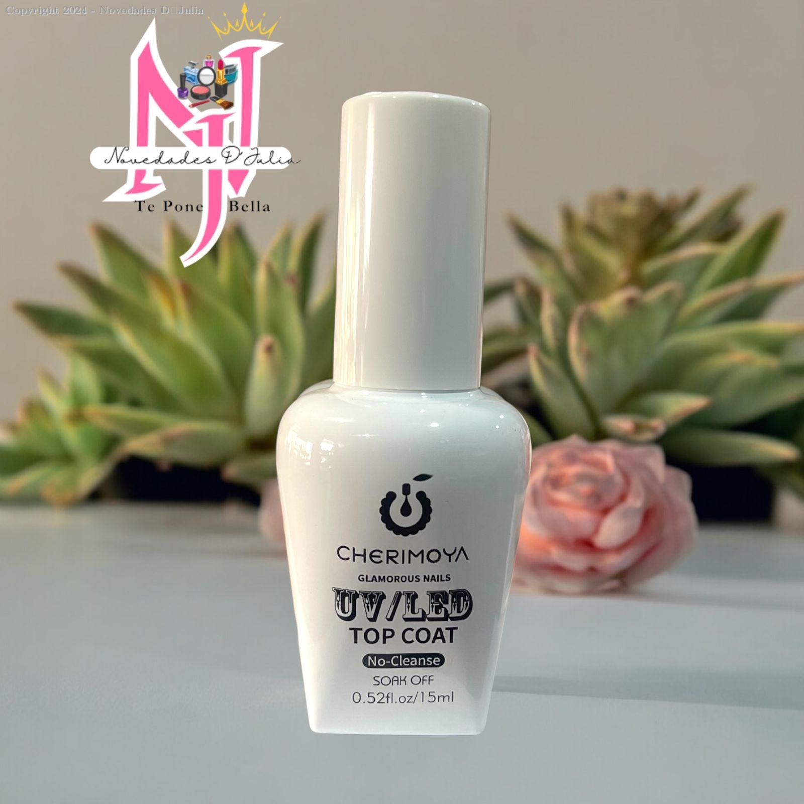Top Coat 15ml CHERIMOYA