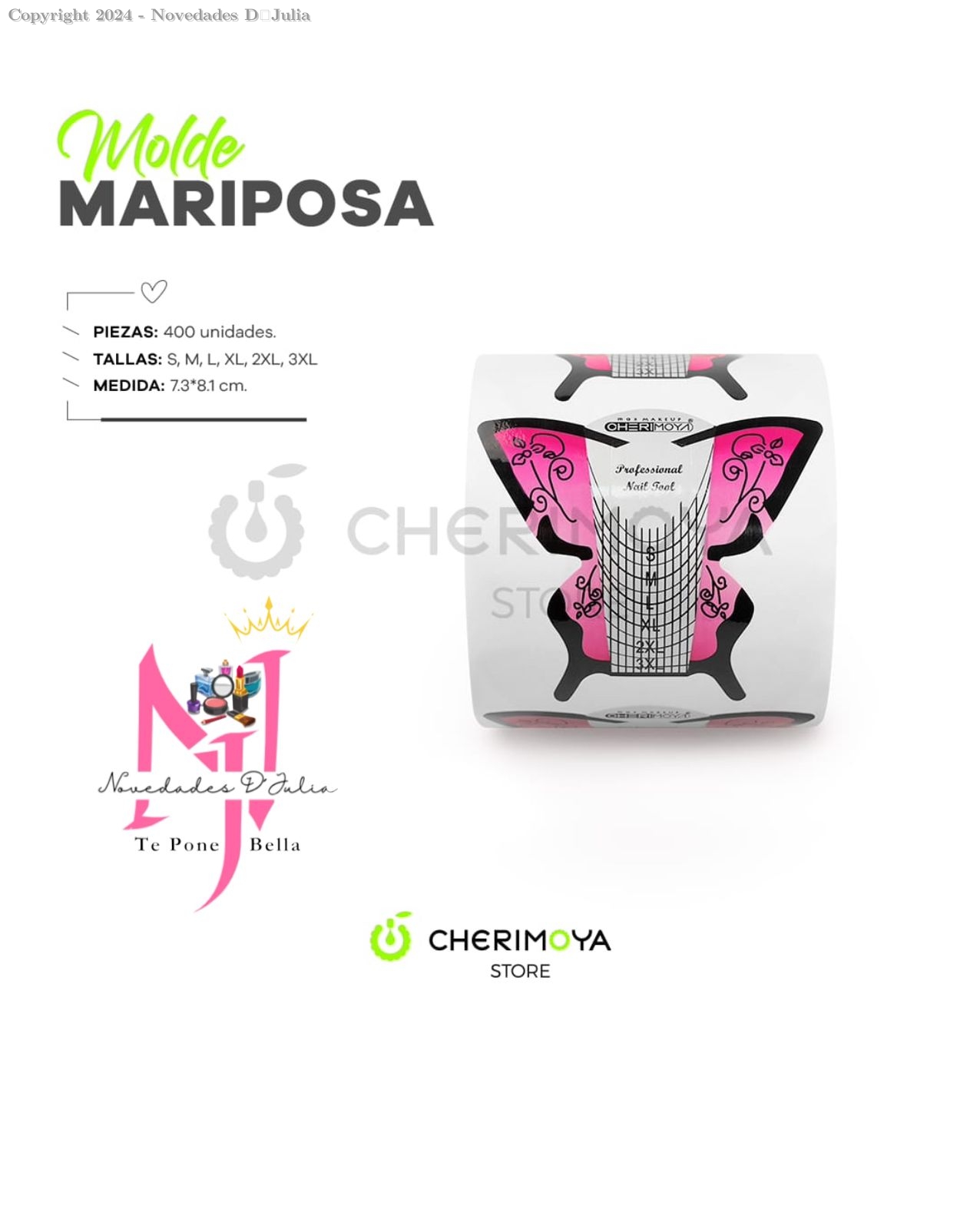 Molde De Esculpir Mariposa