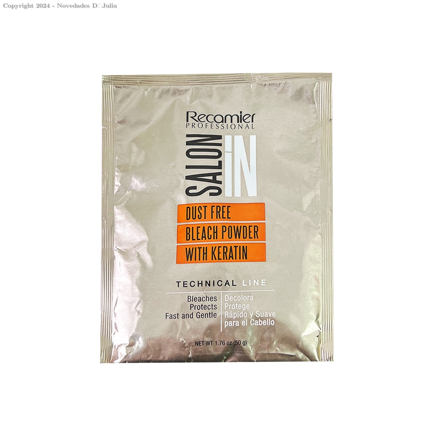 Recamier Salon In Bleach Powder Keratin – 50G