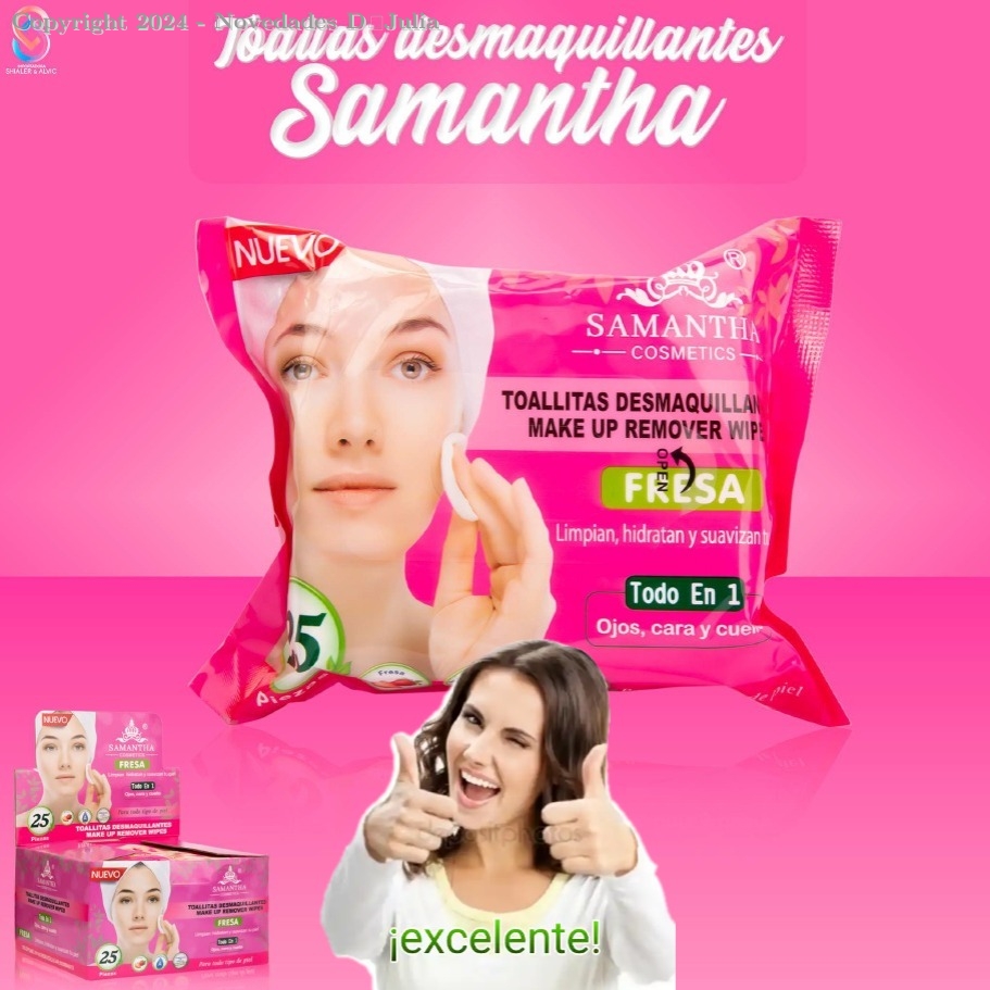 Toallitas Desmaquillantes FRESA 