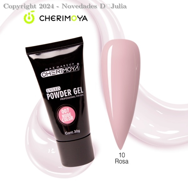 POLYGEL ROSA PASTEL CHERIMOYA 010