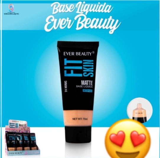Base Liquida Matte de 70 ml marca Ever Beauty